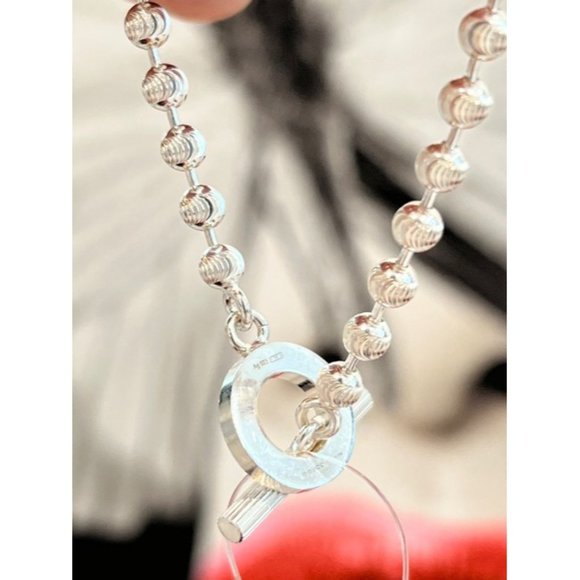 GUCCI Boule Toggle Silver Bracelet - Picture 4 of 12